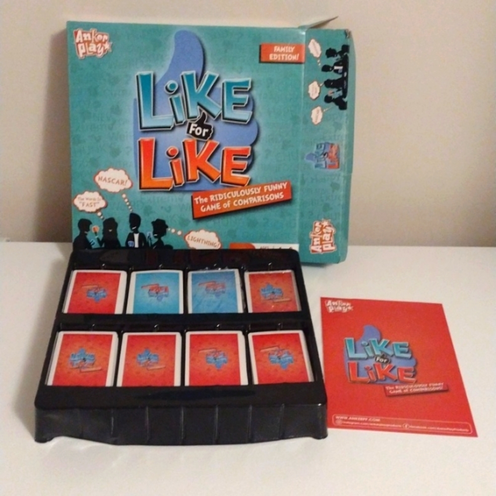 Like for like card game never played